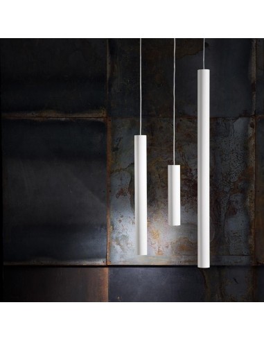 Suspension A-Tube Medium blanc de Studio Italia Design Lodes Studio Italia Design - Valente Design
