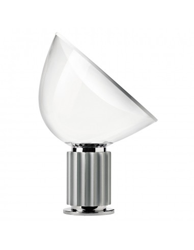 Lampe de table Taccia PMMA argent flos - Valente Design