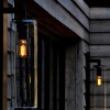 Applique Dome Wall noire verre transparent  luminaires Royal Botania mise en situation - Valente Design