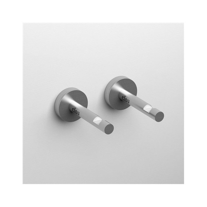 Set de 2 patères Slim pour la marque Clou