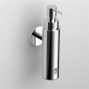 Distributeur de savon mural petit modèle Sjokker chromé pour la marque Clou