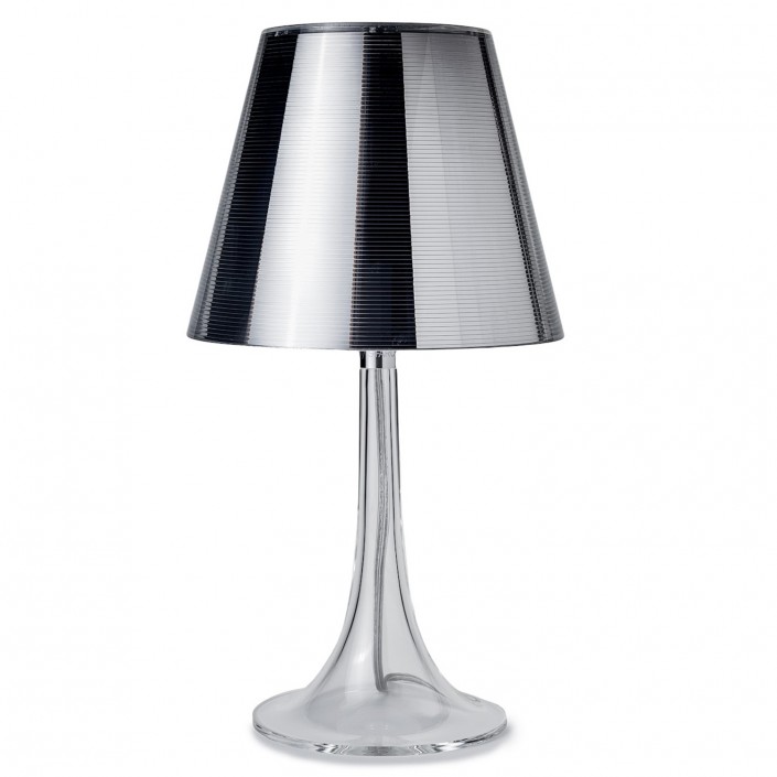 Lampe à poser Miss K grise de flos - Philippe Starck - Valente Design