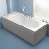 Distributeur de savon liquide verre à coller Duo Square par Bath+