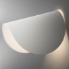 Applique IO blanche  FontanaArte Valente Design - allumée