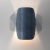 Applique IO bleu éclairée FontanaArte Valente Design