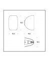 Dimension applique IO FontanaArte - Valente Design