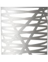 détails de l'applique tress de couleur blanche du designer Marc Sadler pour la marque Foscarini chez Valente Design