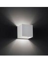 Applique / Plafonnier Laser Cube 10x10 blanc Lodes Studio Italia Design - Valente Design