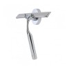 Raclette de douche chromée QUICK  de profil decor walther