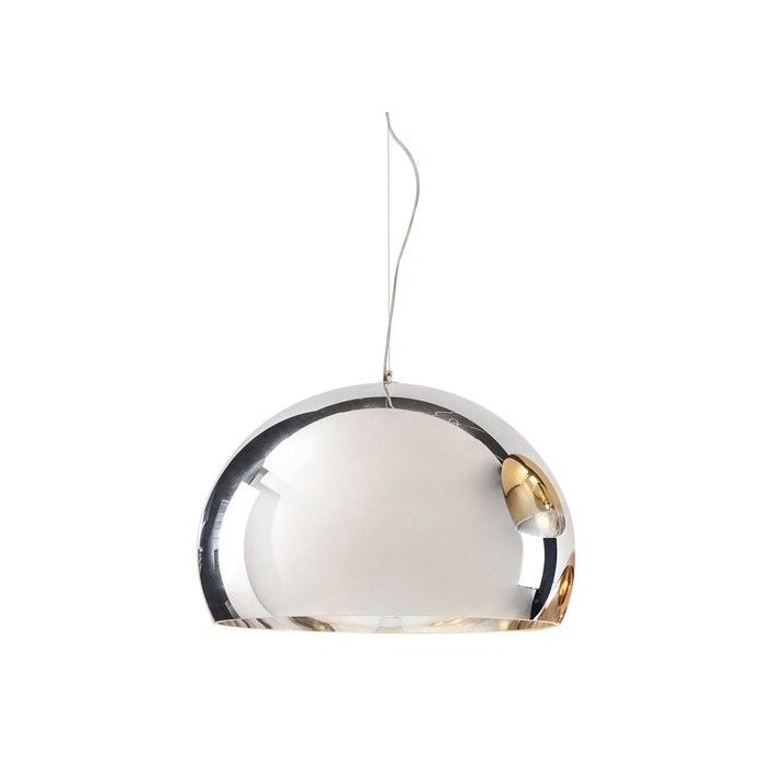 Suspension Small FL/Y Metal chrome Kartell - Valente Design