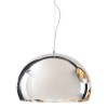 Suspension Small FL/Y Metal chrome Kartell - Valente Design