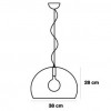 dimension suspension Small FL/Y Metal Kartell - Valente Design