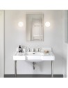 Applique Zeppo Wall chrome poli Astro Lighting Valente Design mise en scène salle de bain vintage