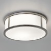 Plafonnier chrome Mashiko Round 230 astro lighting - Valente Design