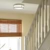 Plafonnier chrome Mashiko Round 230 mise en scène astro lighting - Valente Design