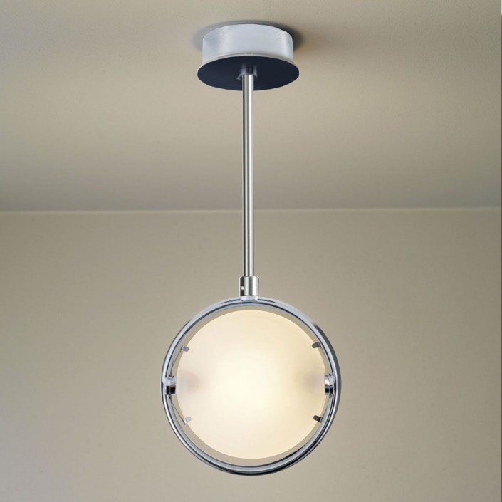 Suspension Nobi Small 3022 métal chromé Fontana Arte 