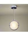 Suspension Nobi Small 3022 métal chromé Fontana Arte 