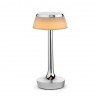 Lampe Bon Jour Unplugged avec abat-jour en tissu, design par Philippe Starck pour Flos - Valente Design