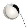 Lampadaire Arco LED Flos Pier Giacomo et Achille Castiglioni Valente Design - détail diffuseur - vue de dessous