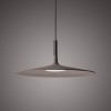 Suspension Aplomb large marron Foscarini - Valente Design - éclairée