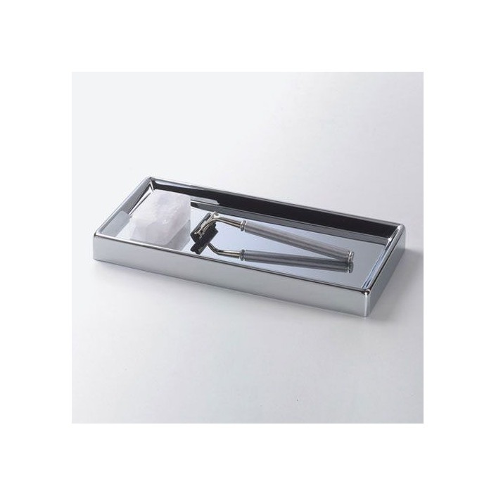 Plateau salle de bain chromé Decor Walther