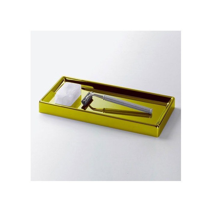 Plateau salle de bain or Decor Walther