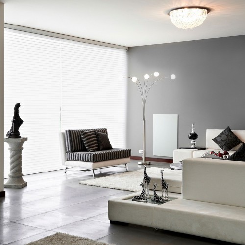 Radiateur Solaris vertical 550W blanc mat de la marque Fondis - Valente Design