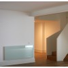 Radiateur Solaris horizontal 1200W blanc brillant avec reflets vert de la marque Fondis - Valente Design