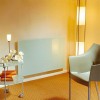 Radiateur Solaris horizontal 750W blanc brillant de la marque Fondis - Valente Design