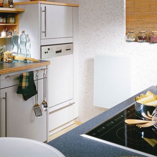 Radiateur Solaris blanc brillant 450W de la marque Fondis - Valente Design