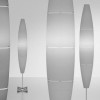 Lampadaire Havana Chrome on/off foscarini