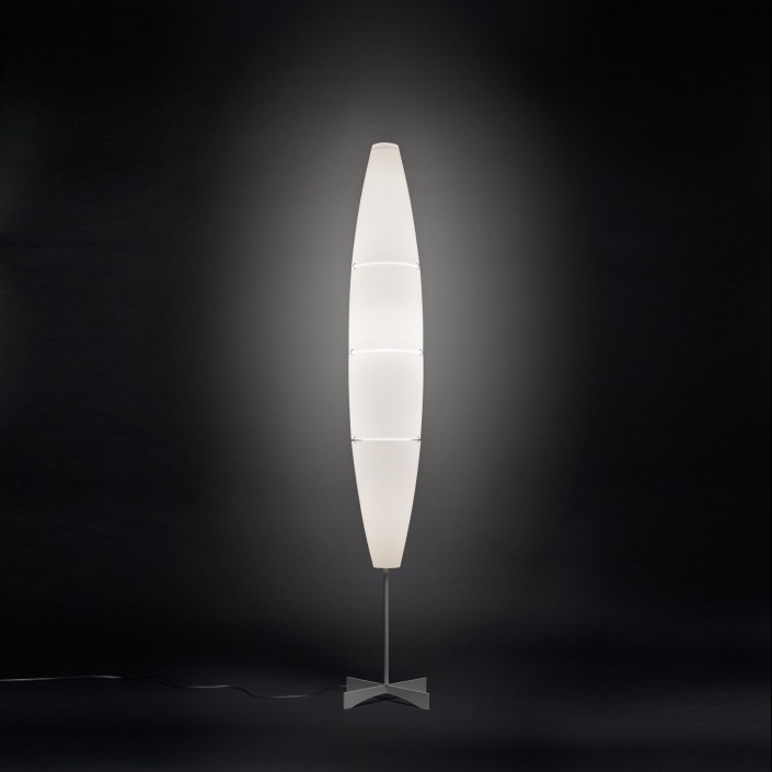 Lampadaire Havana Chrome Variateur foscarini