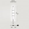 Lampadaire Havana Outdoor Terra Bassa à encastrer foscarini dimensions