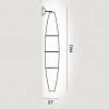  Applique Havana foscarini plan