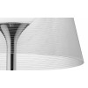 Zoom sur le lampadaire Ktribe F2 avec abat-jour transparent - designer Philippe Starck - marque FLOS - revendeur Valente Design