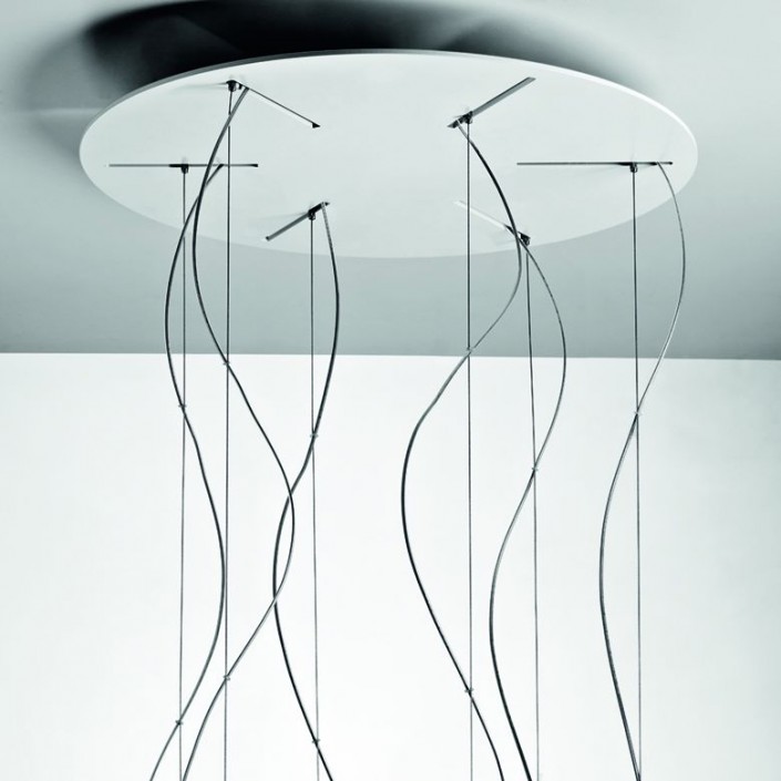 Cache piton multiple rond foscarini détails