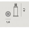 Kit de décentralisation des câbles en acier B plan dimension
