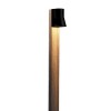Borne d'extérieur Beacon avec applique noire en porcelaine et teck de la marque Royal Botania disponible chez Valente Design