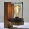 Détails de l'applique rustique avec Cloche avec ampoule décorative de la marque Royal Botania en vente chez Valente design
