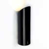 Retrouvez chez Valente Design l'applique murale en porcelaine Moso noir avec éclairage vers le haut de la marque Royal Botania