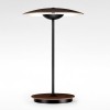 lampe à poser sans fil Ginger Marset Valente design wengé
