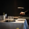 lampe à poser sans fil Ginger Marset Valente design wengé portable