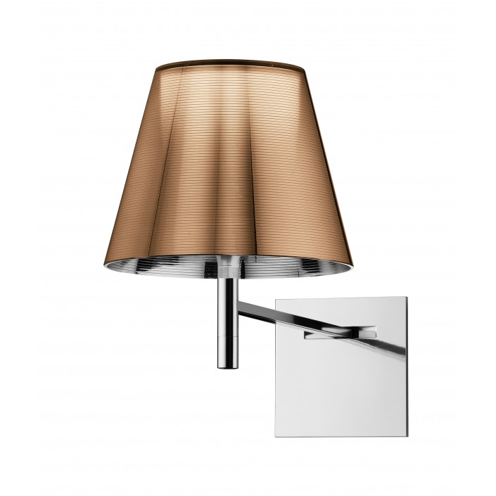 Applique pour lampe Ktribe W de couleur bronze de Philippe Starck pour Flos - Valente Design