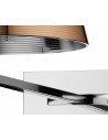 Zoom sur l'applique pour lampe Ktribe W de couleur bronze de Philippe Starck pour Flos - Valente Design