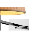 Zoom sur l'applique pour lampe Ktribe W en tissu de Philippe Starck pour Flos - Valente Design