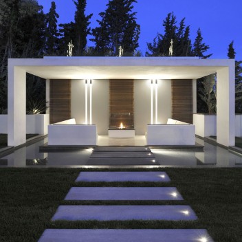 Luminaire encastré dolma 80 Outdoor de la marque Kreon éclairage extérieur