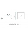 plafonnier Mashiko 400 schéma astro lighting- Valente Design