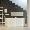 L'espace bain avec la baignoire contemporain vieques de la marque Agape - Valente Design