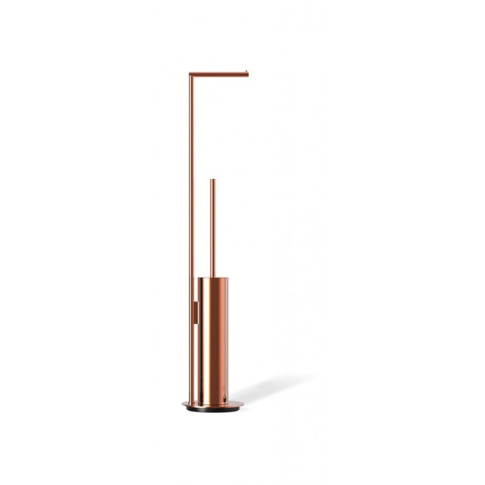 Porte balai et porte rouleau or rose - Collection Mikado de Decor walther