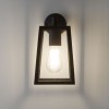 Applique Calvi wall 215  noir face allumée astro lighting